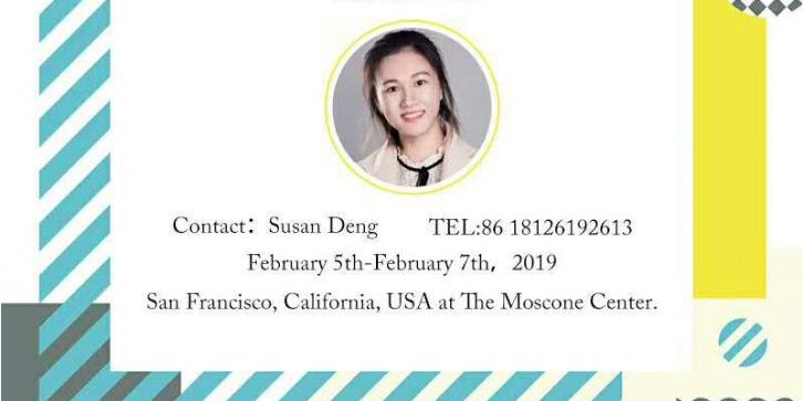 Invitation of SPIE Photonics West 2019