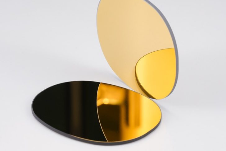 Gold-plated external reflective mirror Gold-plated external reflective mirror