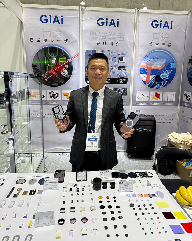 GIAI shines at OPIE 2025: presents innovative optical components at Yokohama Photonics Exhibition