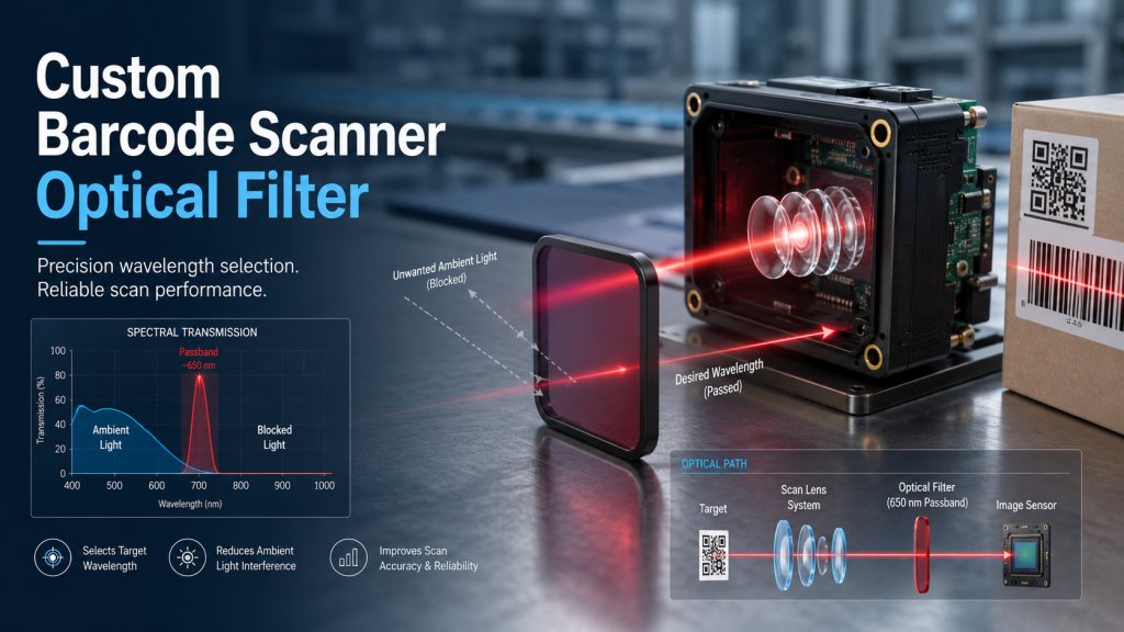 Custom Barcode Scanner Optical Filter Selection Guide