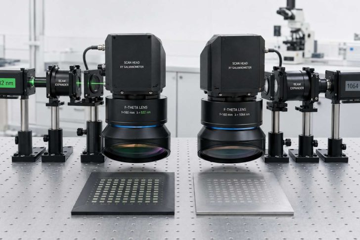 1064nm vs 532nm f theta scan lens 1064nm vs 532nm f theta scan lens