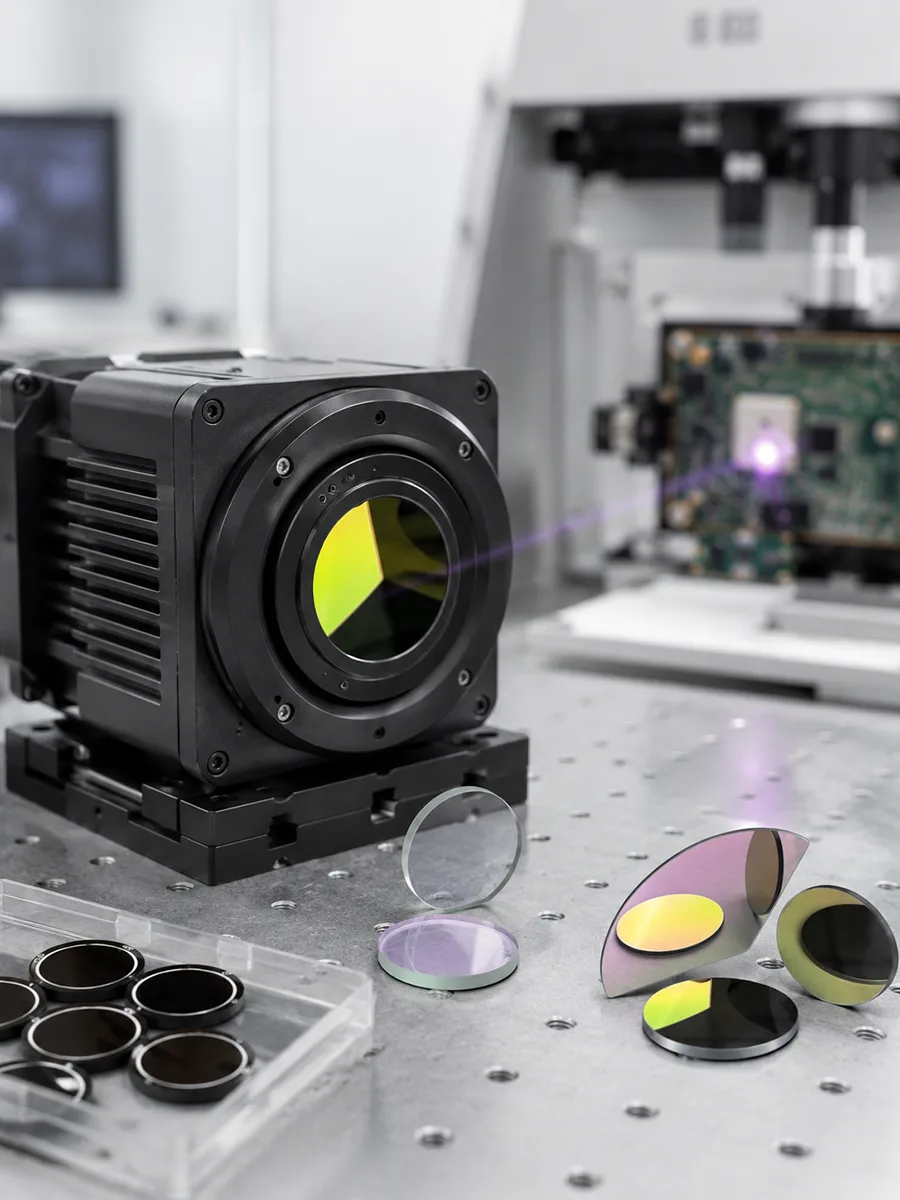 Infrared imaging and thermal sensing optical system
