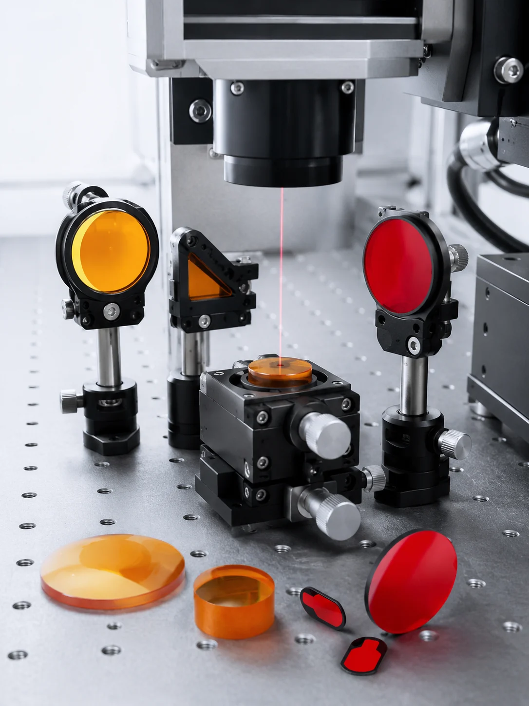 Laser and optical instrumentation system