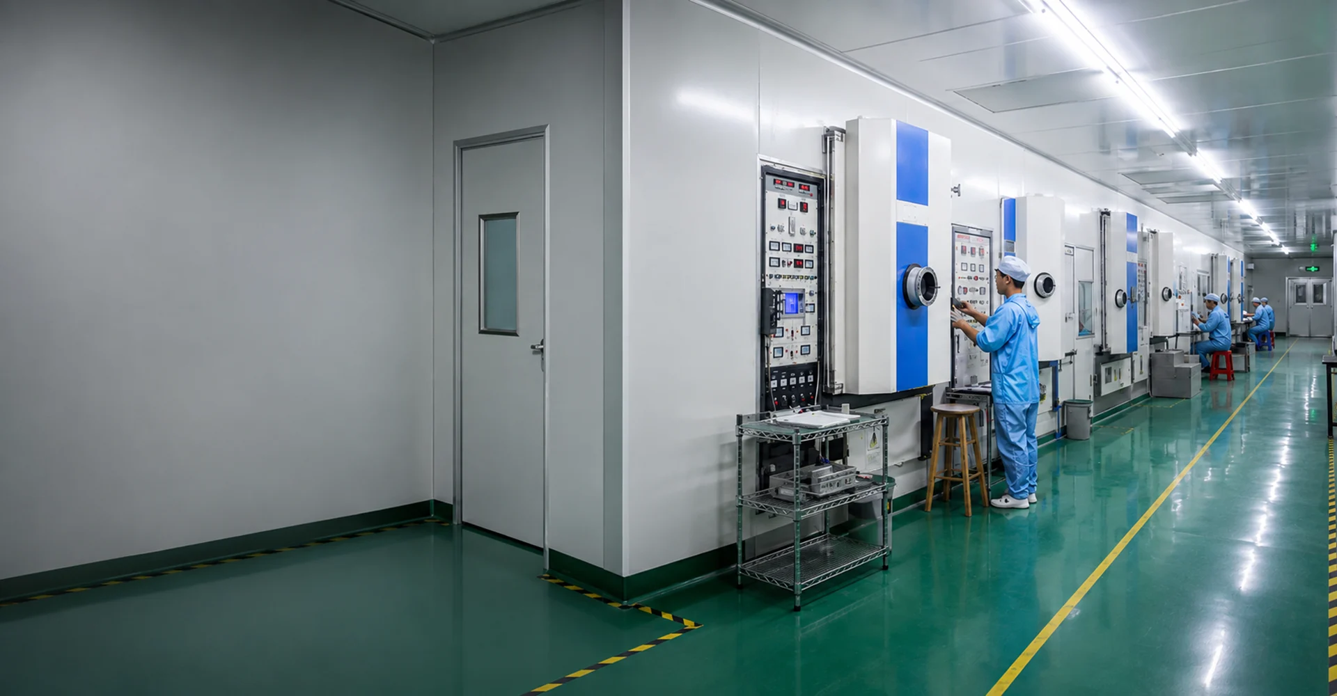 GIAI Photonics optical manufacturing production workshop in Shenzhen