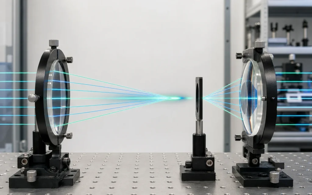 aspheric lens vs spherical lens