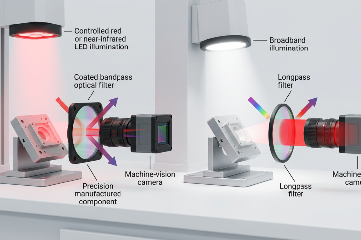 bandpass vs longpass filter for machine vision bandpass vs longpass filter for machine vision