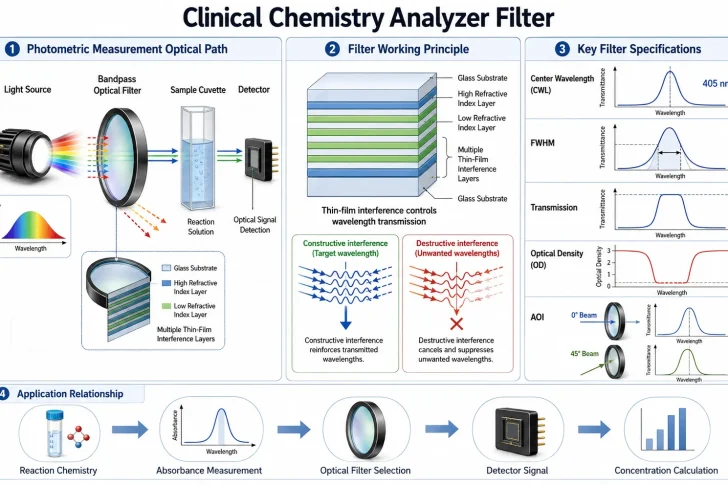 clinical chemistry analyzer filter