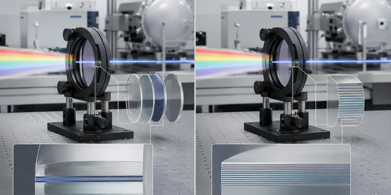 hard coated vs soft coated optical filters engineering comparison hard coated vs soft coated optical filters engineering comparison