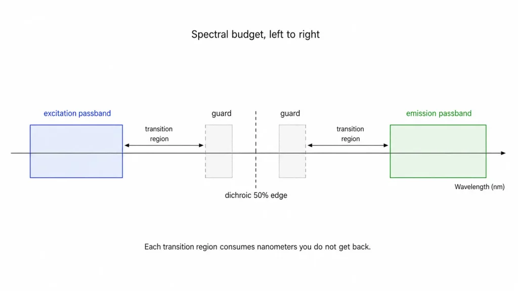 how stokes shift affects fluorescence filter selection