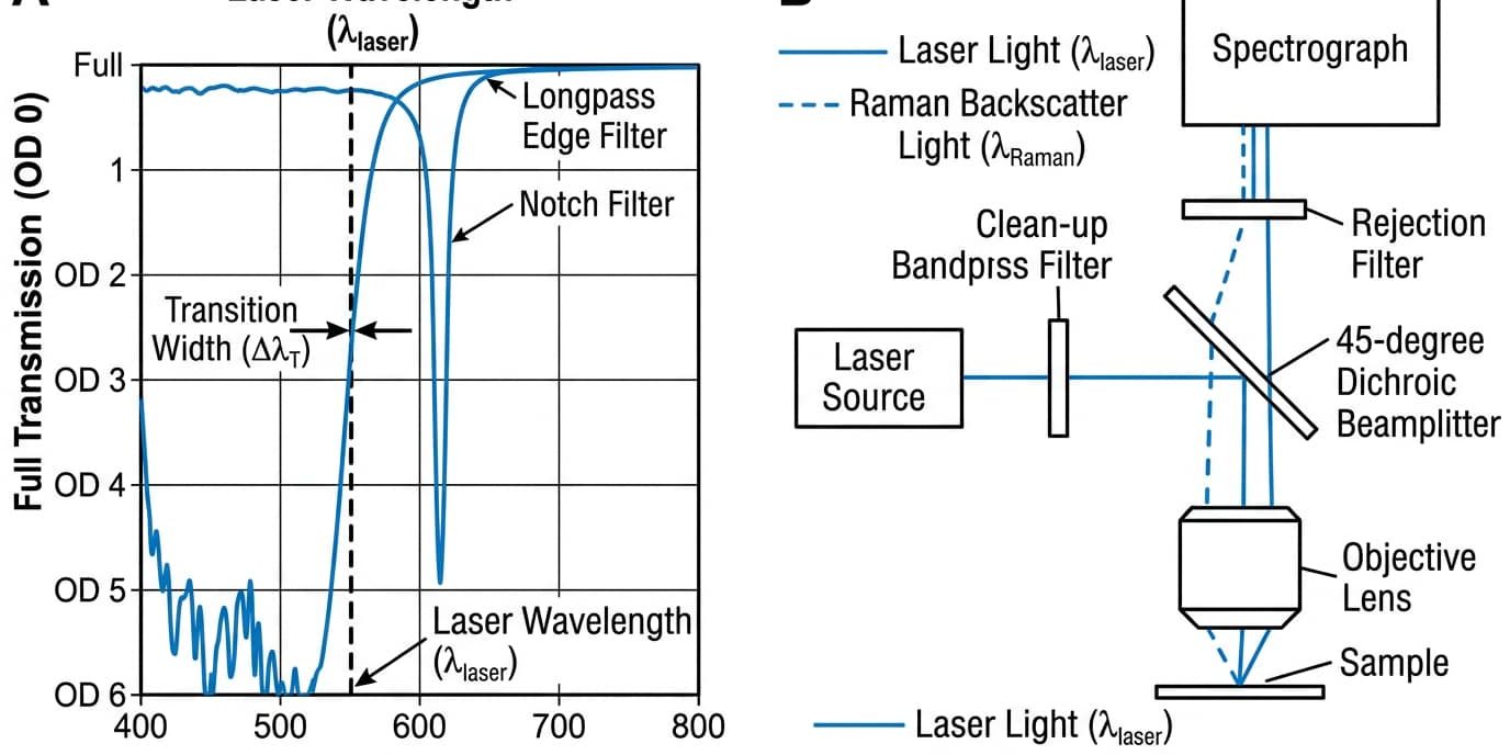 raman edge filter vs notch filter how to choose
