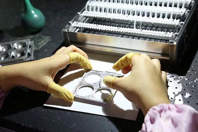 Manual optical component inspection