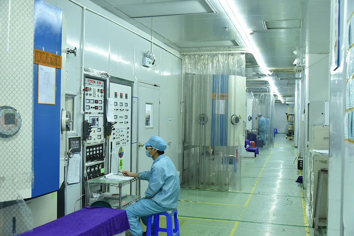 Optical coating process