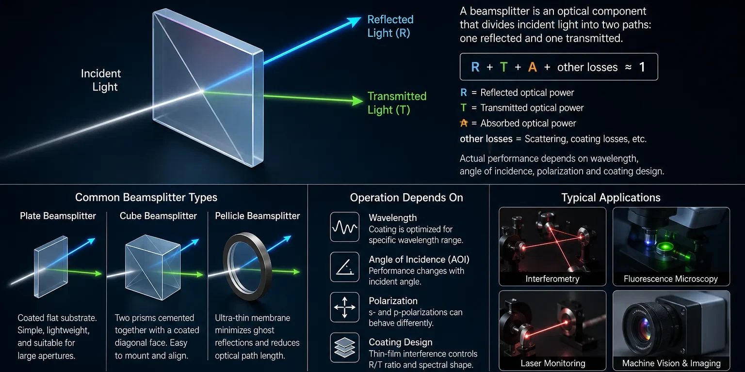what is a beamsplitter and how does it work what is a beamsplitter and how does it work