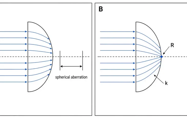 aspheric lens vs achromatic lens how to choose