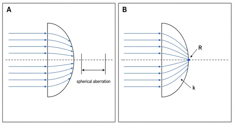 aspheric lens vs achromatic lens how to choose