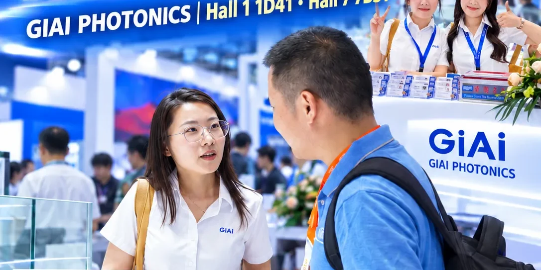 cioe 2026 day 2 giai photonics at booths 1d41 and 7b31 cioe 2026 day 2 giai photonics at booths 1d41 and 7b31