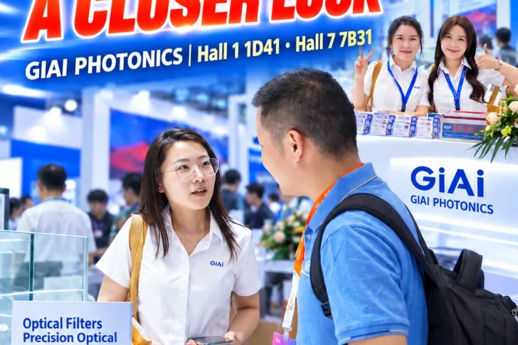 cioe 2026 day 2 giai photonics at booths 1d41 and 7b31 cioe 2026 day 2 giai photonics at booths 1d41 and 7b31