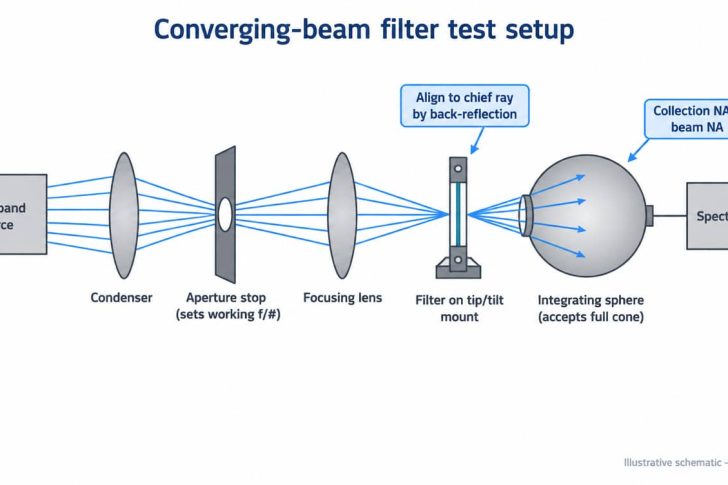 cone angle filter test setup schematic cone angle filter test setup schematic