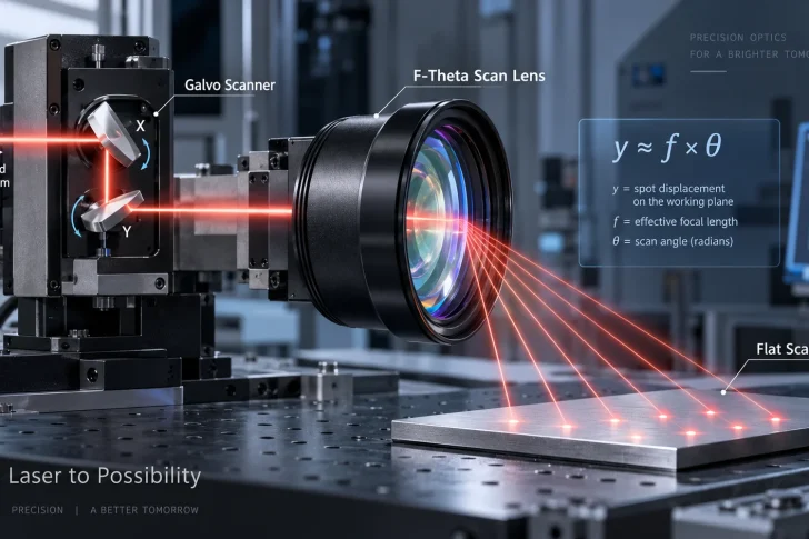 f theta scan lens manufacturer custom scan optics