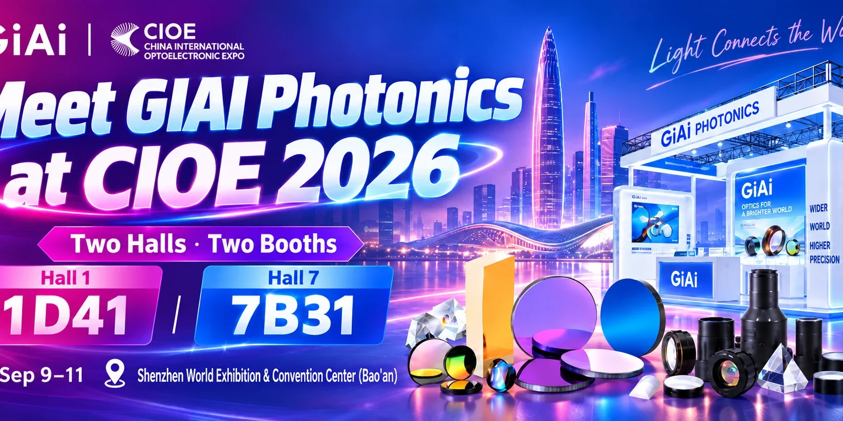 giai photonics meets you at cioe 2026 giai photonics meets you at cioe 2026