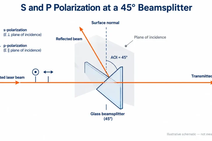 how s and p polarization affect beamsplitter selection how s and p polarization affect beamsplitter selection