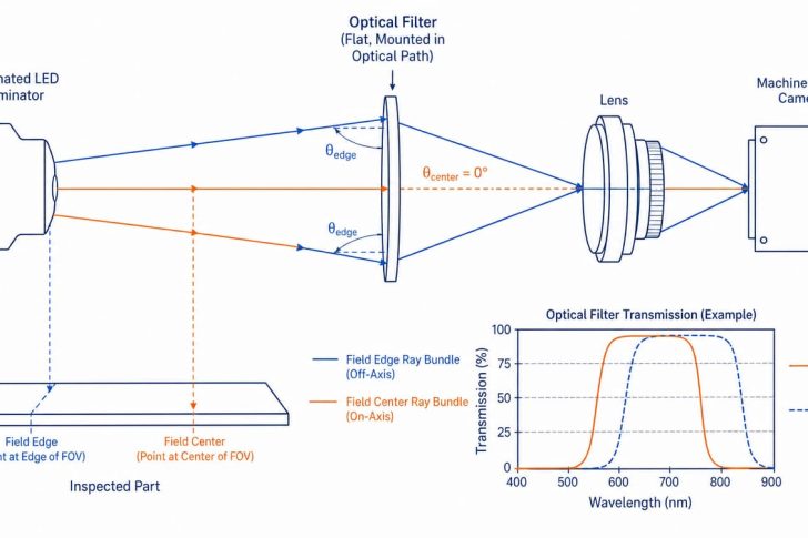 how to choose an optical filter for machine vision