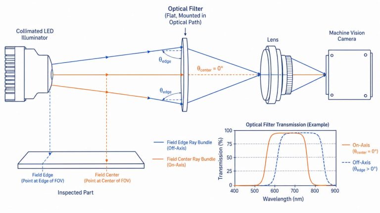 how to choose an optical filter for machine vision