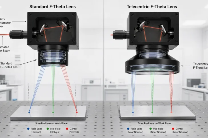 telecentric f theta lens vs standard f theta lens telecentric f theta lens vs standard f theta lens