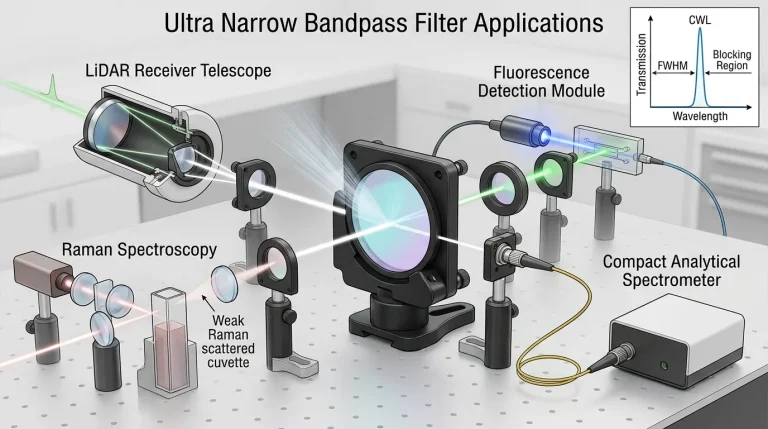 ultra narrow bandpass filter applications engineering guide