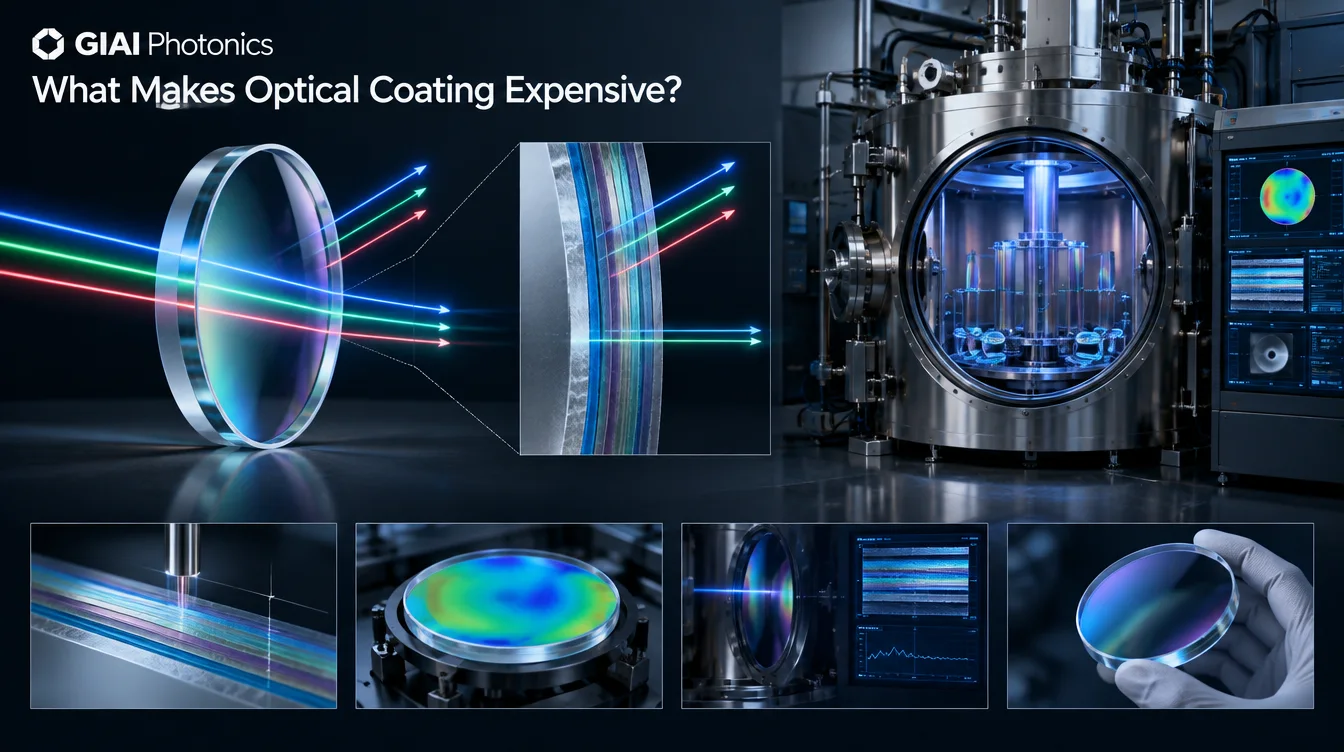 what makes optical coating expensive
