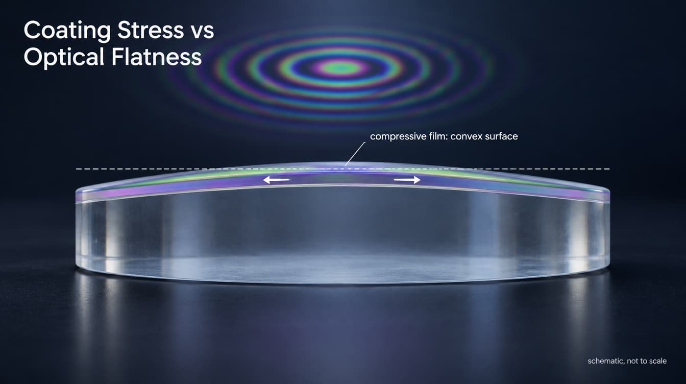 coating stress optical flatness coating stress optical flatness