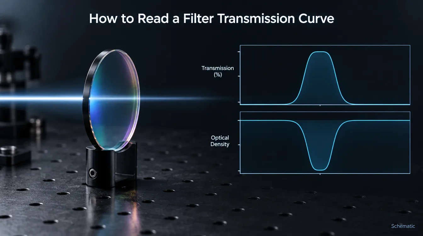 how to read optical filter transmission curve how to read optical filter transmission curve